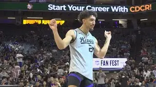 Kings rookies dazzle crowd during annual Fan Fest talent show