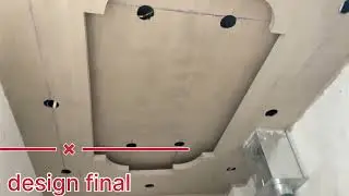#pop ceiling full work video design for kitchen