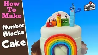 Numberblocks Cake Tutorial - How to Make Number Blocks Cake