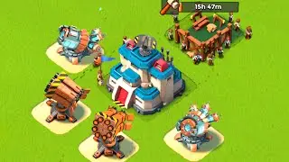 Boom Beach MASSIVE DIAMOND SPENDING SPREE!! (HQ 22 + Sculpture Storage Gameplay!)+March Update 2016