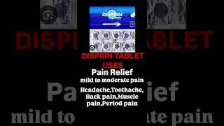 DISPRIN TABLET USES #shortvideo #viralvideo #vlog #vlog