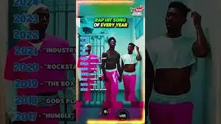 Rap Hit Song Of Every Year 🔥 2020&ndash;2025 #shorts