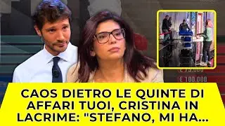 Affari Tuoi, a fine puntata Cristina scoppia in lacrime: 