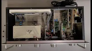 Taking a quick look inside a Phase Linear model 4000 series 2 autocorrelation preamplifier