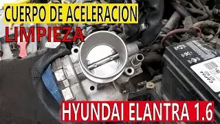 Limpieza del obturador de Hyundai Elantra 2017