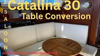 Переделка стола-салона Catalina 30