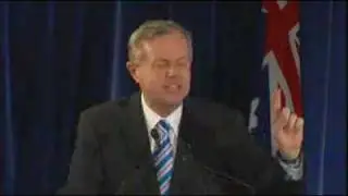 Mike Rann addresses Labor faithful