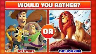 Would You Rather Disney Movie Edition ∣ Disney Quiz