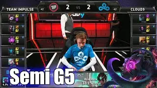 Team Impulse vs Cloud 9 | Game 5 Semi Finals S5 NA LCS Regional Qualifier for Worlds | TIP vs C9 G5