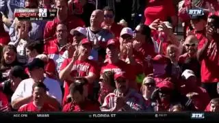 Braxton Miller Diving Catch and Touchdown Catch for Ohio State vs Maryland