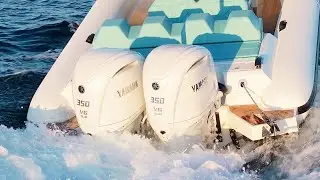 Yamaha's New 350hp X Outboard Engines on Technohull GTX