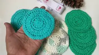 Disques démaquillants lavables en cotton