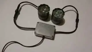 bLight test on (12v version for gasoline motorcycle)
