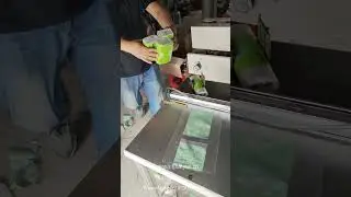 Semi automatic facial tissue paper three dimension packing machine