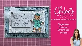 Проект Chloes Creative Cards по изготовлению имбирных пряников с Ребеккой Хоутон