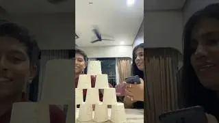 #cup stacking game #fun @YouTube  @Foodiekavitavlogs7729
