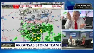 Will Arkansas experience light snowfall this Thursday? | AR Storm Team Live