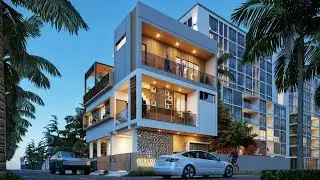 Modern House Exterior Design 🔥 | Luxury 3D Animation