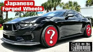 Установка кованых дисков JDM на мой Mustang S650 2024 года