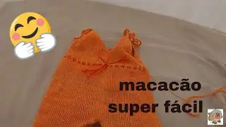 Como fazer um macacão infantil de tricô à máquina