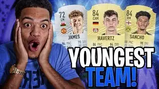 THE YOUNGEST OVERPOWERED TEAM ON FIFA 20