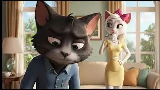 Cat Wife Is Surprised To Discover Her Cat Husband's Secret🐱💕| AI cat story