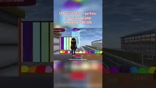 ID props Sakura School Simulator banjir coklat + parkour ke kantor yakuza pelangi