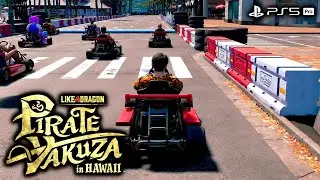 Like a Dragon: Pirate Yakuza in Hawaii - All Dragon Kart Races & Battles