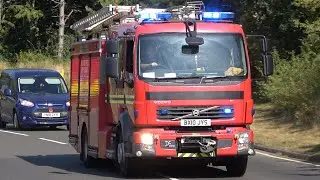 Technical Rescue Unit Gets REDIRECTED!! WMFS Bickenhill TRU Turning Out with Lights + Sirens!