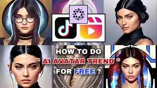 How To Do Al Avatar Trend For Free | Lensa Free Alternative App | Instagram & TikTok Al Art Trend