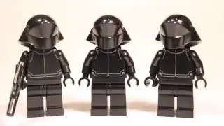 China Made Pilot vs. Lego Pilot (or First Order Crew) for Kylo Ren's Command Shuttle Review