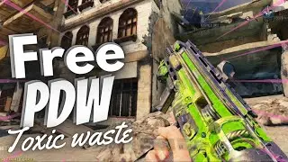 FREE LEGENDARY PDW TOXIC WASTE IN CODM GAME UPDATE REWARD SEASON 10 WORLD CLASS #codm #codmobile