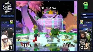 NE Melee Arcadian 2025 - oz (C. Falcon) против Brub (Fox) - SSBM WR4