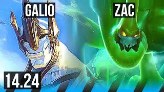 GALIO vs ZAC (MID) | KR Master | 14.24