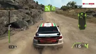 WRC RALLY MITSUBISHI EVO X XION RALLY ARGENTINA using Logitech G9 with Shifter