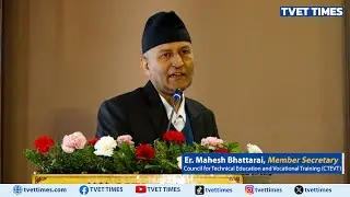 Er. Mahesh Bhattarai, MS, CTEVT | Academia-Industry Collaboration for Innovation in TVET Education