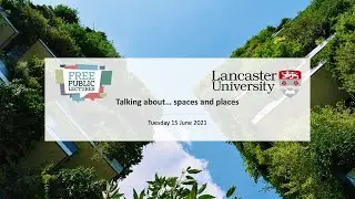 Talking about spaces and places