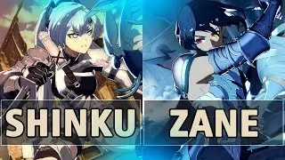 GBVSR:🔥Shinku (Meg) Vs Zane (Grimnir)🔥| High Level Gameplay.