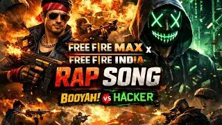 Free Fire Max Rap Song 🔥 | Free Fire India Comeback Song | Booyah vs Hacker | Desi Gaming Rap