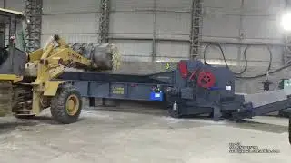 Electric Sugarcane Bagasse Crusher Bamboo Hardwood Forestry Waste Branch Shredder Big Wood Chipper