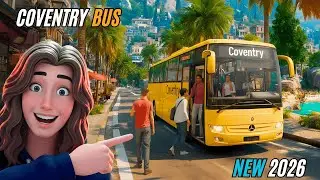 Coventry Bus 🚍 Real City Bus Driving | Android Gameplay