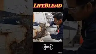 (part:2)From Crash to Flight Again 🚁Hashtags:#Helicopter #Restoration #Aviation #Shorts #LifeBlend