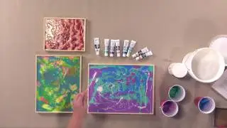 Mixed-Media DaVinci Liquid Art Panels - Raised Lip Demo