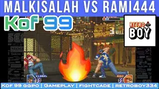 Kof 99 Malkisalah Vs Rami444 | ggpo | Gameplay | fightcade | retroboy334