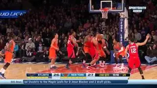 Gustavo Ayon highlights: Atlanta Hawks/New York Knicks 11/16/13