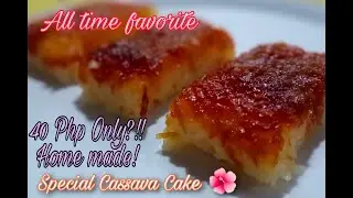 All time Favorite Home made Special Cassava Cake | Quarantine Recipe | 40 PESOS