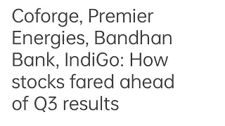 Q3 Results Today Live: Ujjivan SFB profit jumps 71%, Zee's Q3 profit dips, Radico Khaitan, Aditya