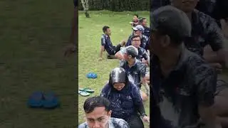 THE MOST EXCITING OFFICE OUTING WITHOUT DRUGS! #shorts #fungames #outing #outbound #teamwork #tea...
