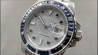 Обзор часов Rolex Submariner SAPPHIRE Diamond 116659SABR