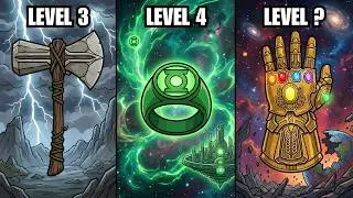 The 7 Levels Of Super Weapons In Comics